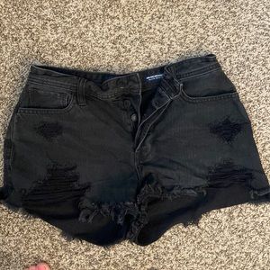 Hollister high rise mom jeans